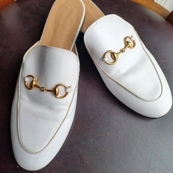 **SOLD** Gucci Princetown Leather Mules 40 - Picture 1 of 10